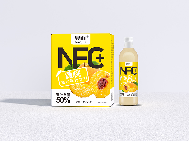 NFC黃桃復(fù)合果汁1.25L